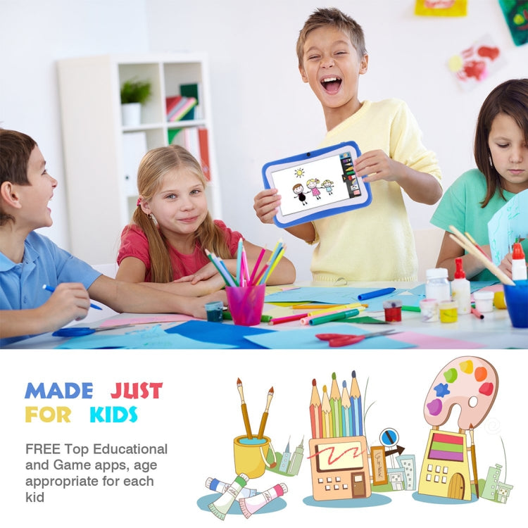 M755 Kids Education Tablet PC, 7.0 inch, 1GB+16GB, Android 5.1 Allwinner A33 Quad Core up to 1.3GHz, 360 Degree Menu Rotation, WiFi