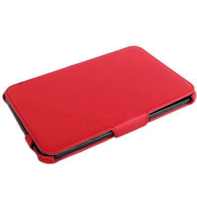 Litchi Texture Stereo Type Leather Case with Holder for Samsung Tab 2 / P3100,