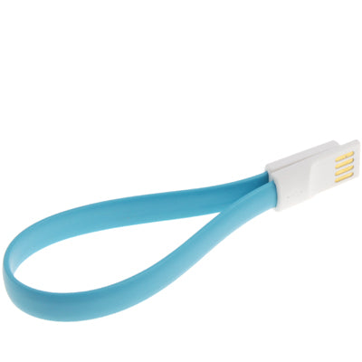 Pure Color Noodle Bracelet Style Magnet USB to Dock Cable for Galaxy S6 / S IV / i9500 / Note 8.0 /
