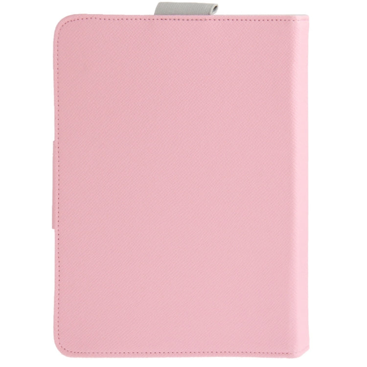 Cross Texture Leather Case with Elastic Hand Strap & Holder for 8.0 inch Tablet PC (Used for S-WMC-1648S, S-WMC-1644H, S-WMC-1643W, S-WMC-1638S),