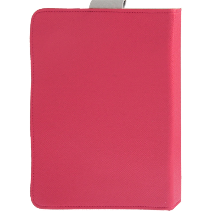 Cross Texture Leather Case with Elastic Hand Strap & Holder for 8.0 inch Tablet PC (Used for S-WMC-1648S, S-WMC-1644H, S-WMC-1643W, S-WMC-1638S),