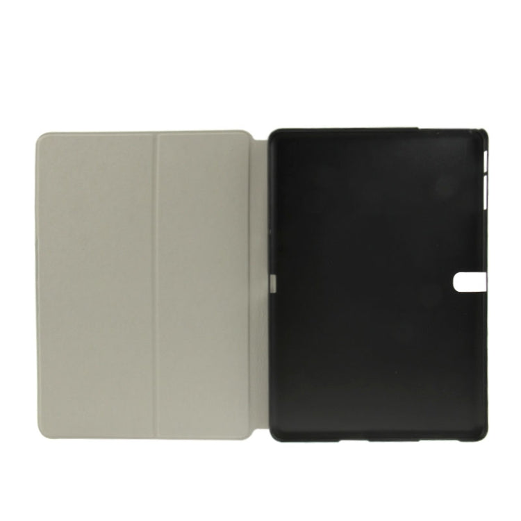 For Galaxy Tab Pro 10.1 / SM-T520 Sand Texture Flip Leather Case with Holder