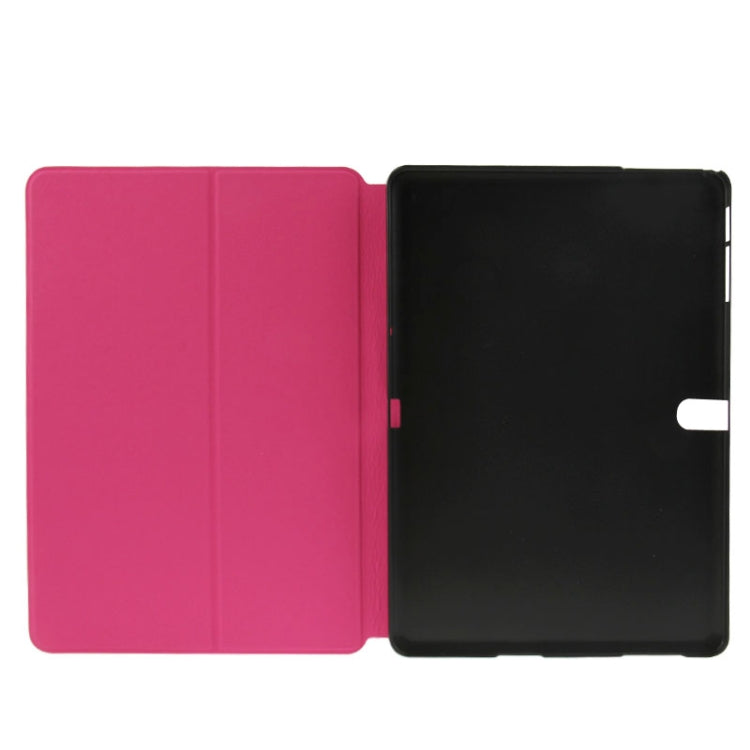 For Galaxy Tab Pro 10.1 / SM-T520 Sand Texture Flip Leather Case with Holder