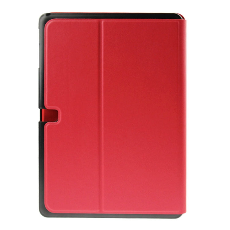 For Galaxy Tab Pro 10.1 / SM-T520 Sand Texture Flip Leather Case with Holder