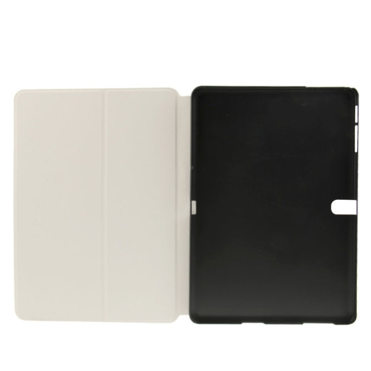 For Galaxy Tab Pro 10.1 / SM-T520 Sand Texture Flip Leather Case with Holder
