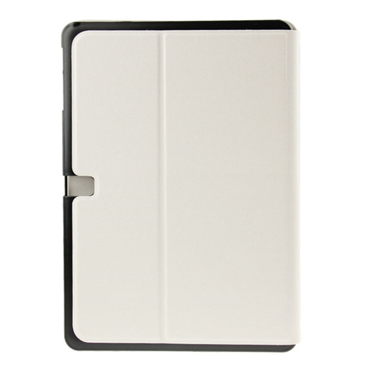 For Galaxy Tab Pro 10.1 / SM-T520 Sand Texture Flip Leather Case with Holder