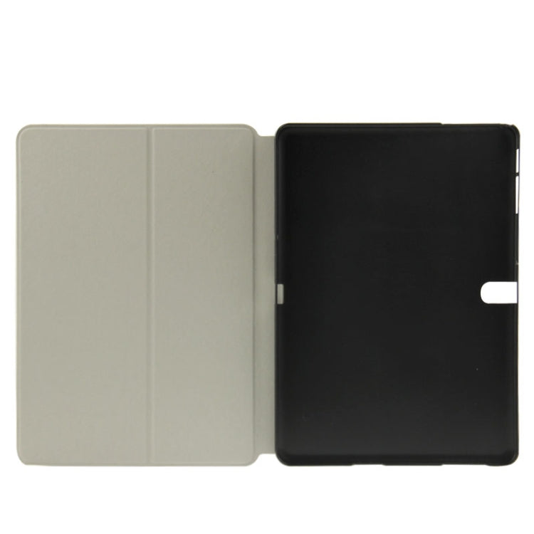 For Galaxy Tab Pro 10.1 / SM-T520 Sand Texture Flip Leather Case with Holder