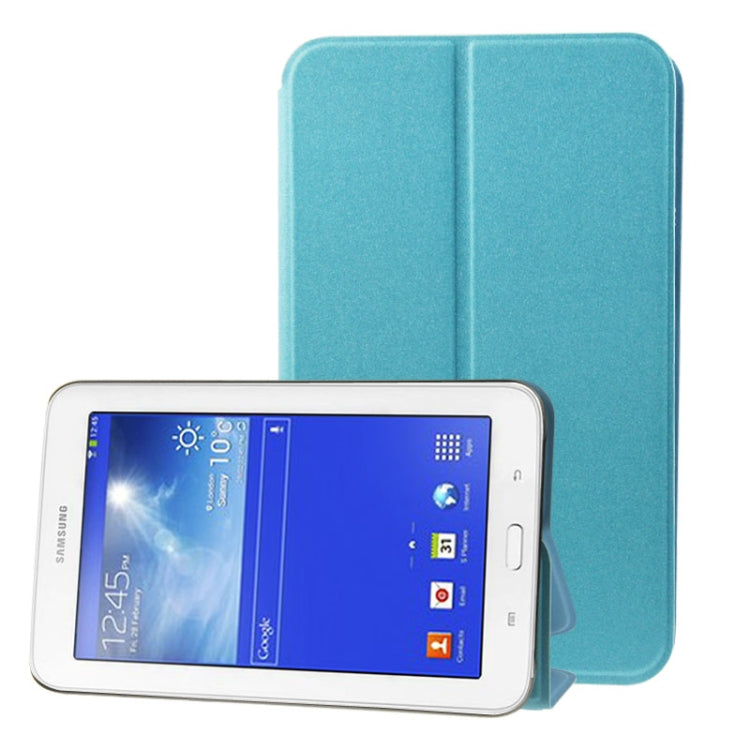 Frosted Texture Flip Leather Case with Holder for Galaxy Tab 3 Lite T110 / T111