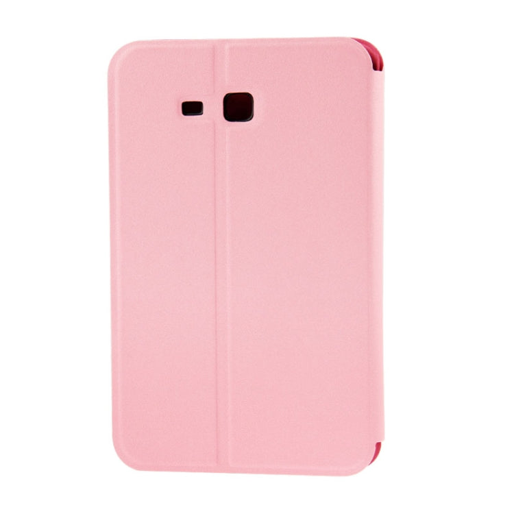 Frosted Texture Flip Leather Case with Holder for Galaxy Tab 3 Lite T110 / T111