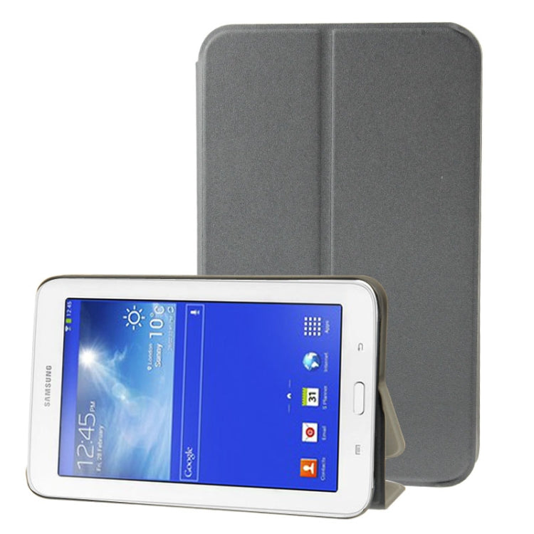 Frosted Texture Flip Leather Case with Holder for Galaxy Tab 3 Lite T110 / T111