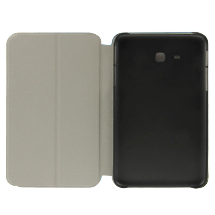 Frosted Texture Flip Leather Case with Holder for Galaxy Tab 3 Lite T110 / T111