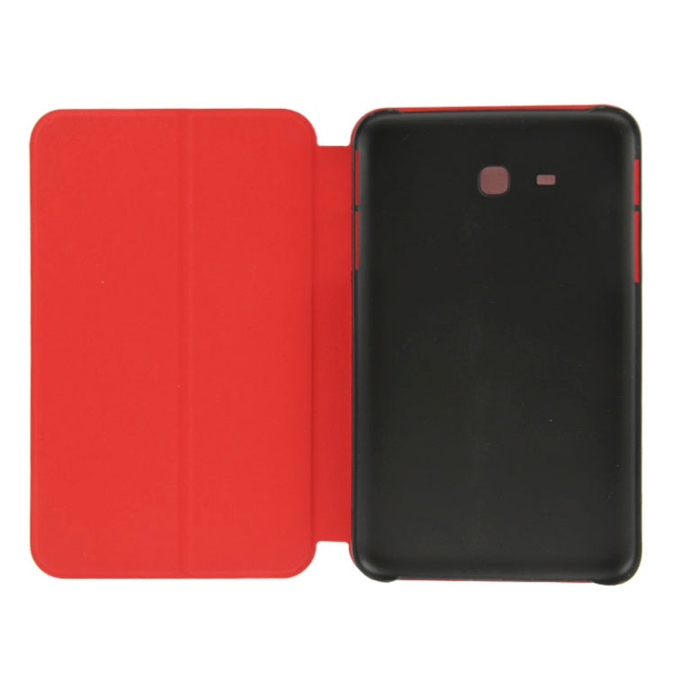 Frosted Texture Flip Leather Case with Holder for Galaxy Tab 3 Lite T110 / T111