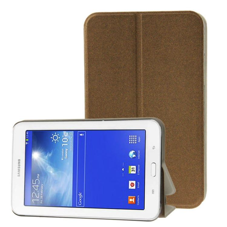 Frosted Texture Flip Leather Case with Holder for Galaxy Tab 3 Lite T110 / T111