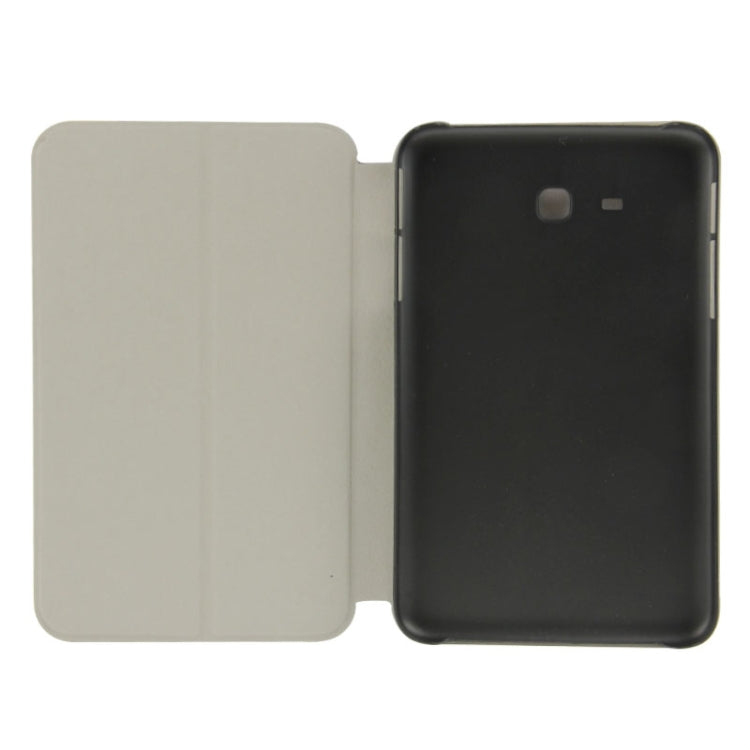Frosted Texture Flip Leather Case with Holder for Galaxy Tab 3 Lite T110 / T111