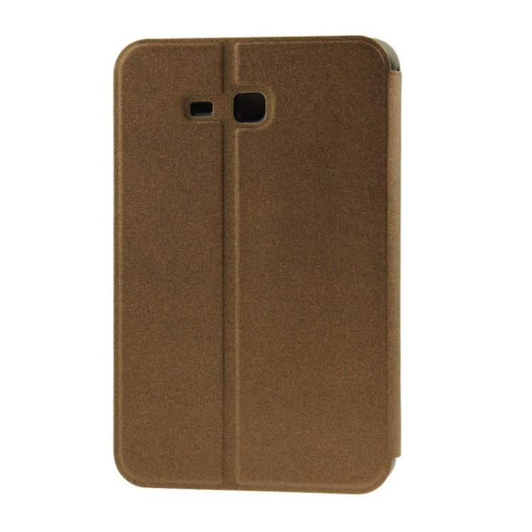 Frosted Texture Flip Leather Case with Holder for Galaxy Tab 3 Lite T110 / T111
