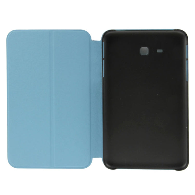 Frosted Texture Flip Leather Case with Holder for Galaxy Tab 3 Lite T110 / T111