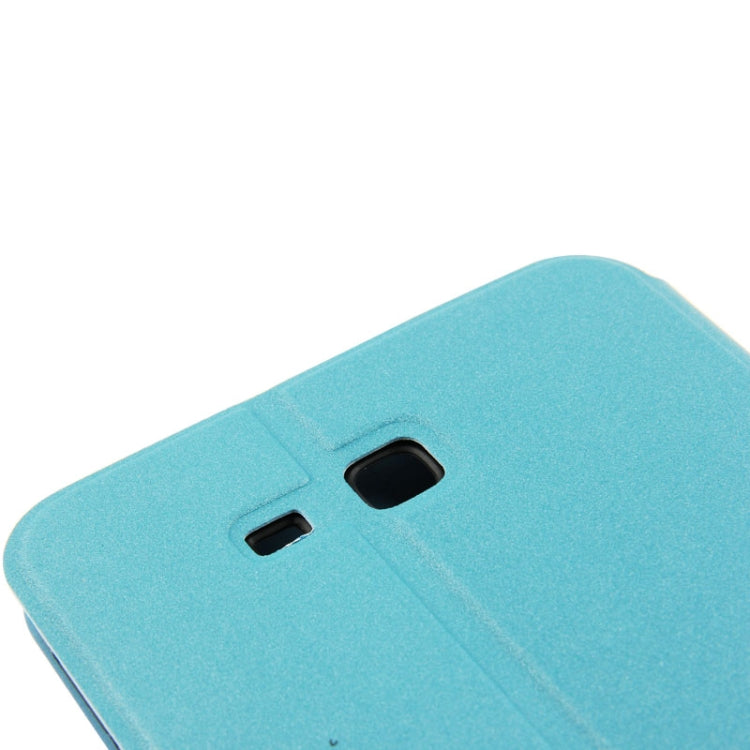 Frosted Texture Flip Leather Case with Holder for Galaxy Tab 3 Lite T110 / T111