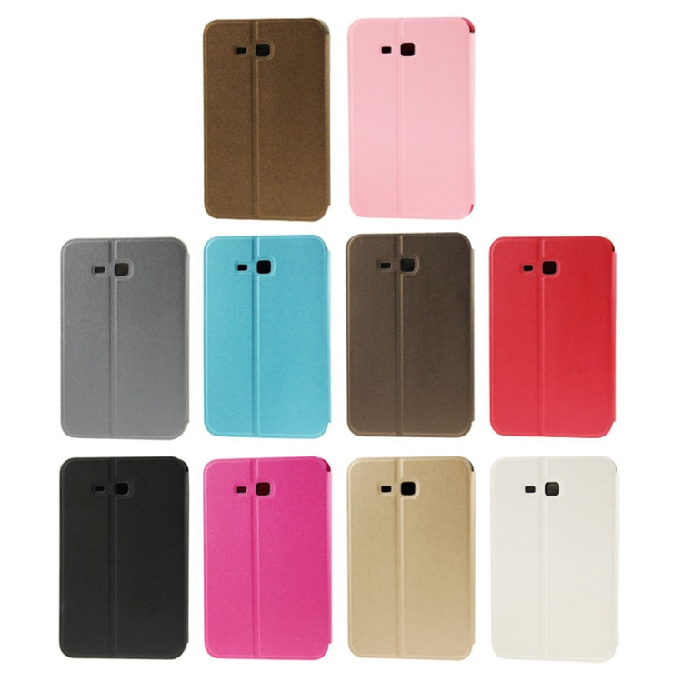 Frosted Texture Flip Leather Case with Holder for Galaxy Tab 3 Lite T110 / T111