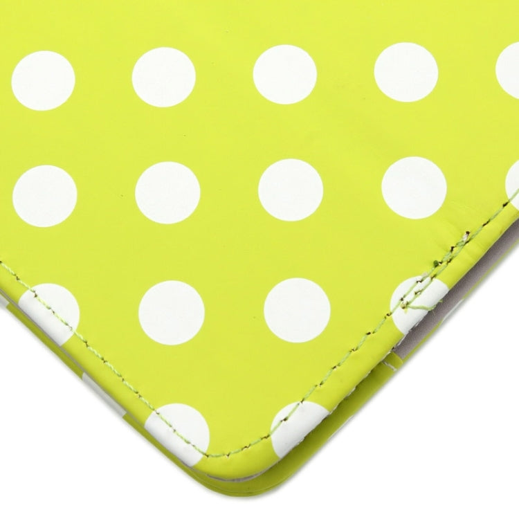 Universal Dot Pattern Horizontal Flip Leather Case with Holder for 7 inch Tablet PC