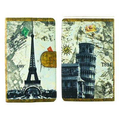 Universal Eiffel Tower Pattern Leather Case with Holder for 7.0 inch Tablet PC