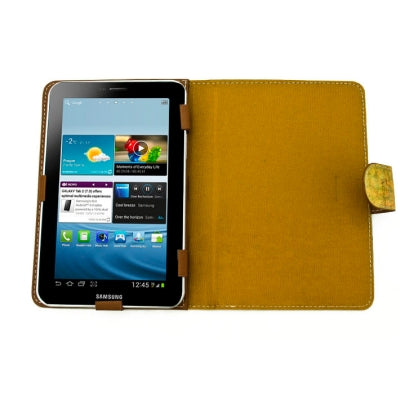 Universal Eiffel Tower Pattern Leather Case with Holder for 7.0 inch Tablet PC