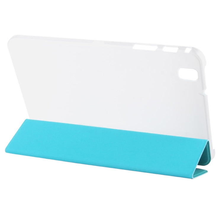 3-folding Toothpick Texture Leather Case with Holder for Galaxy Tab Pro 8.4 / T320
