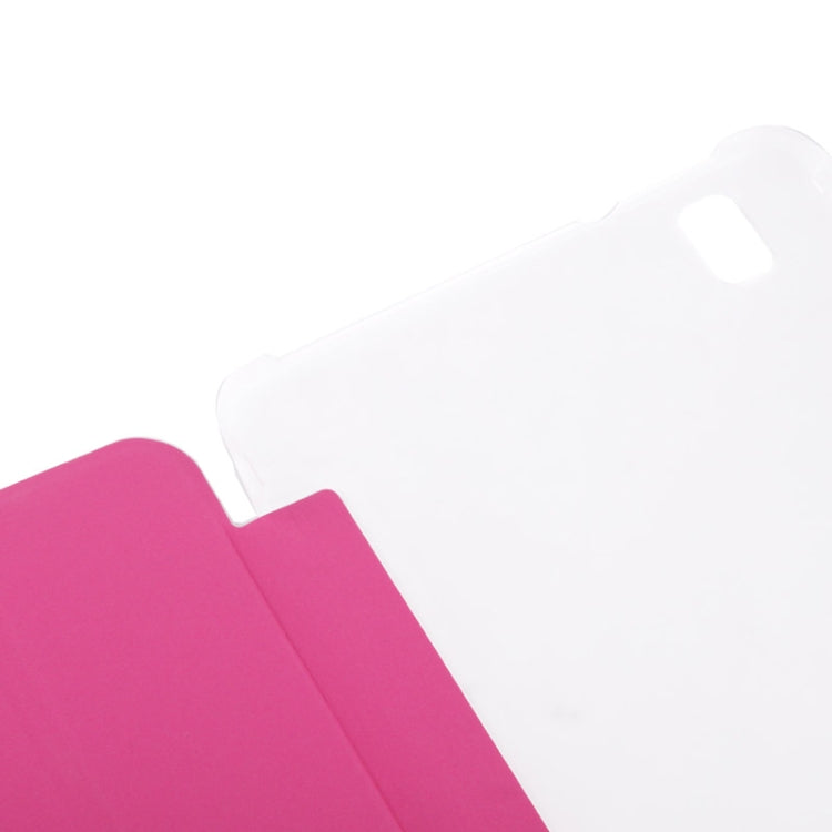 3-folding Toothpick Texture Leather Case with Holder for Galaxy Tab Pro 8.4 / T320