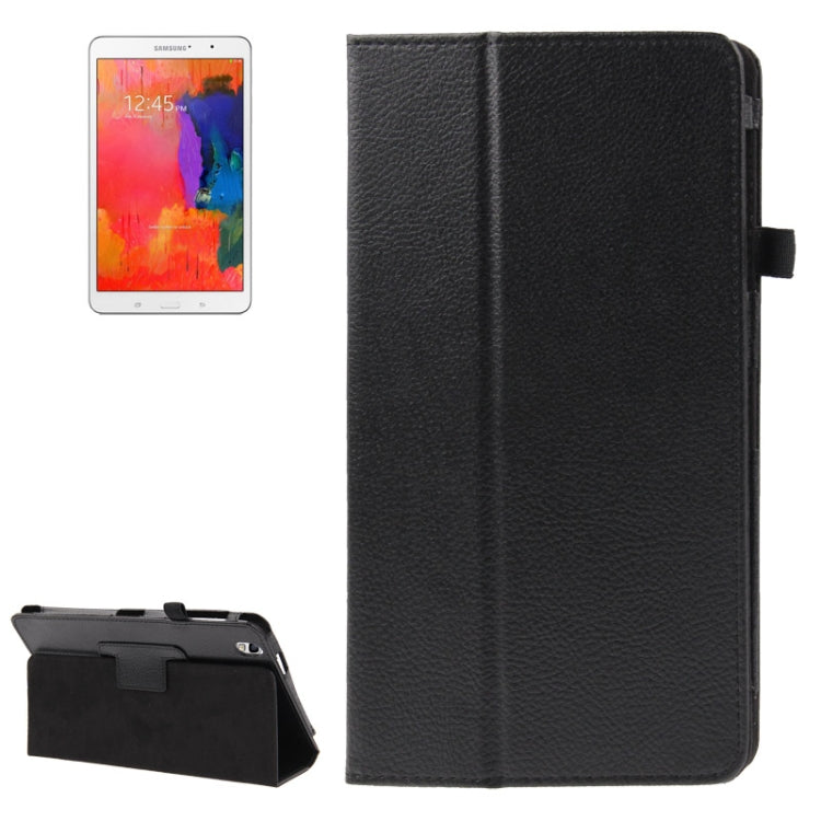 Litchi Texture Leather Case with Holder for Galaxy Tab Pro 8.4 / T320