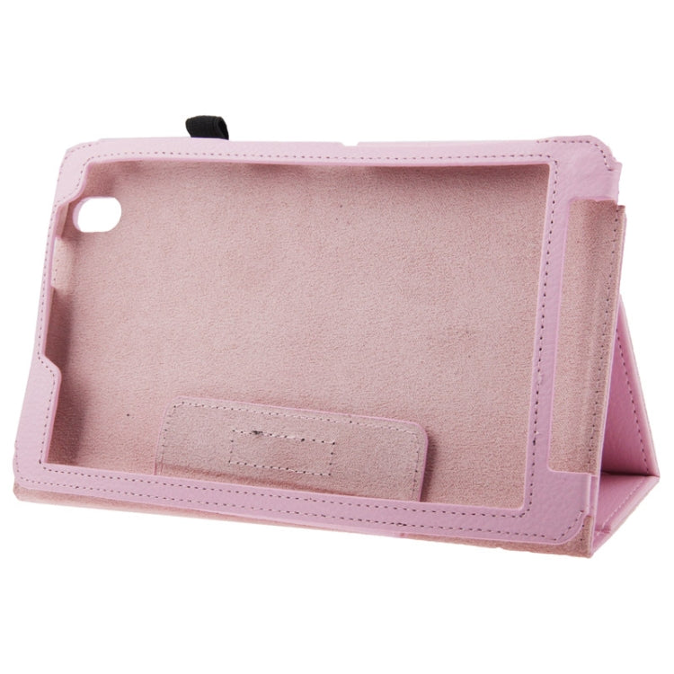 Litchi Texture Leather Case with Holder for Galaxy Tab Pro 8.4 / T320