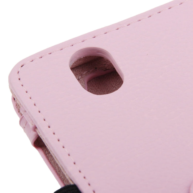 Litchi Texture Leather Case with Holder for Galaxy Tab Pro 8.4 / T320
