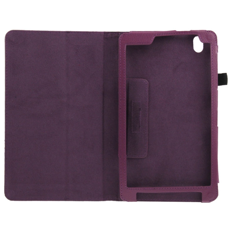 Litchi Texture Leather Case with Holder for Galaxy Tab Pro 8.4 / T320