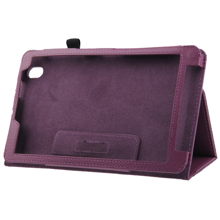 Litchi Texture Leather Case with Holder for Galaxy Tab Pro 8.4 / T320
