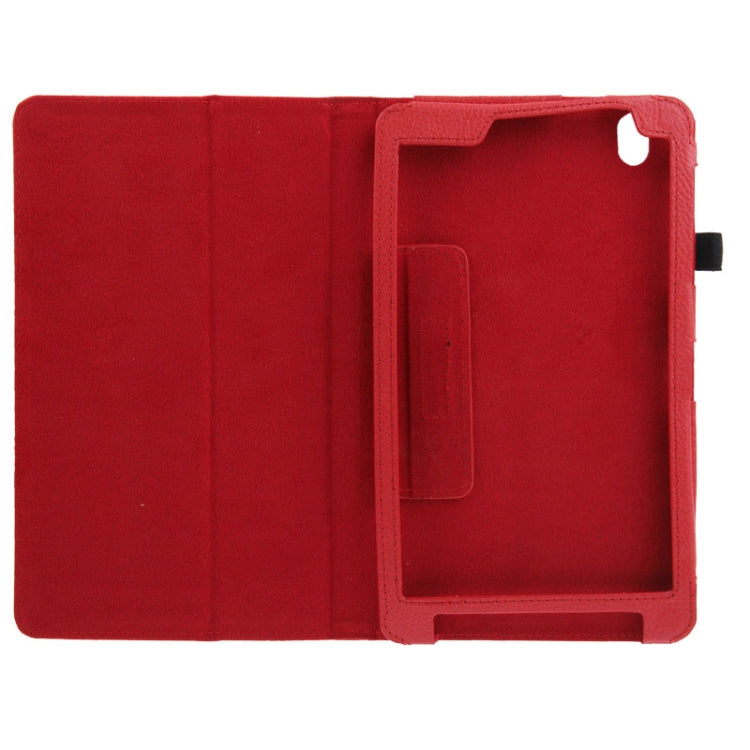 Litchi Texture Leather Case with Holder for Galaxy Tab Pro 8.4 / T320