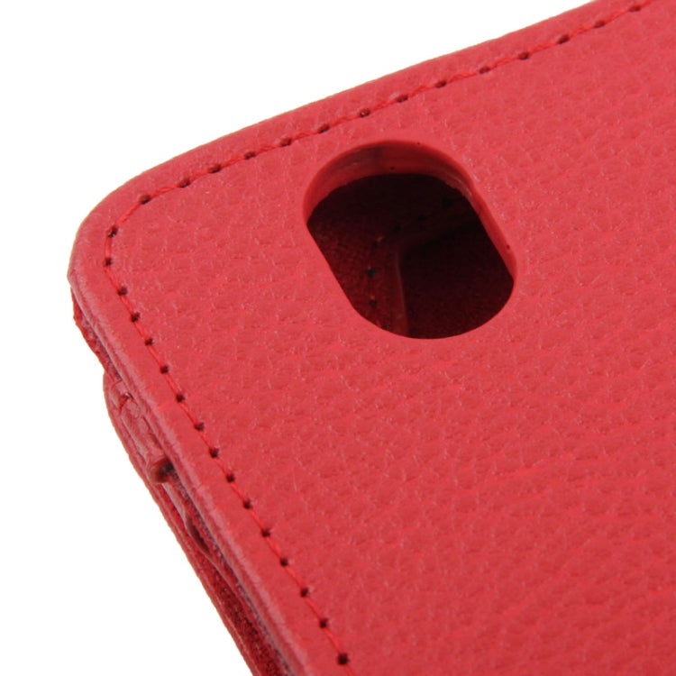 Litchi Texture Leather Case with Holder for Galaxy Tab Pro 8.4 / T320