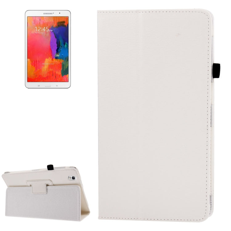 Litchi Texture Leather Case with Holder for Galaxy Tab Pro 8.4 / T320