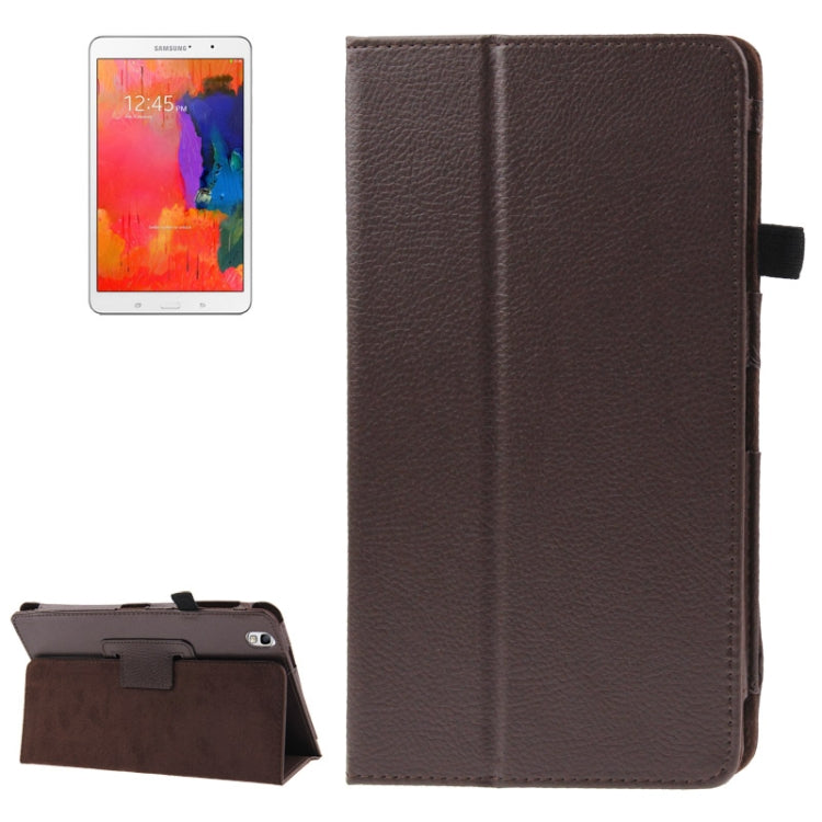 Litchi Texture Leather Case with Holder for Galaxy Tab Pro 8.4 / T320