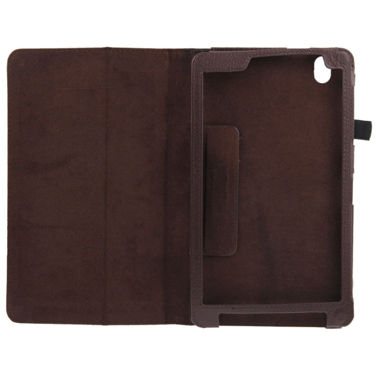 Litchi Texture Leather Case with Holder for Galaxy Tab Pro 8.4 / T320