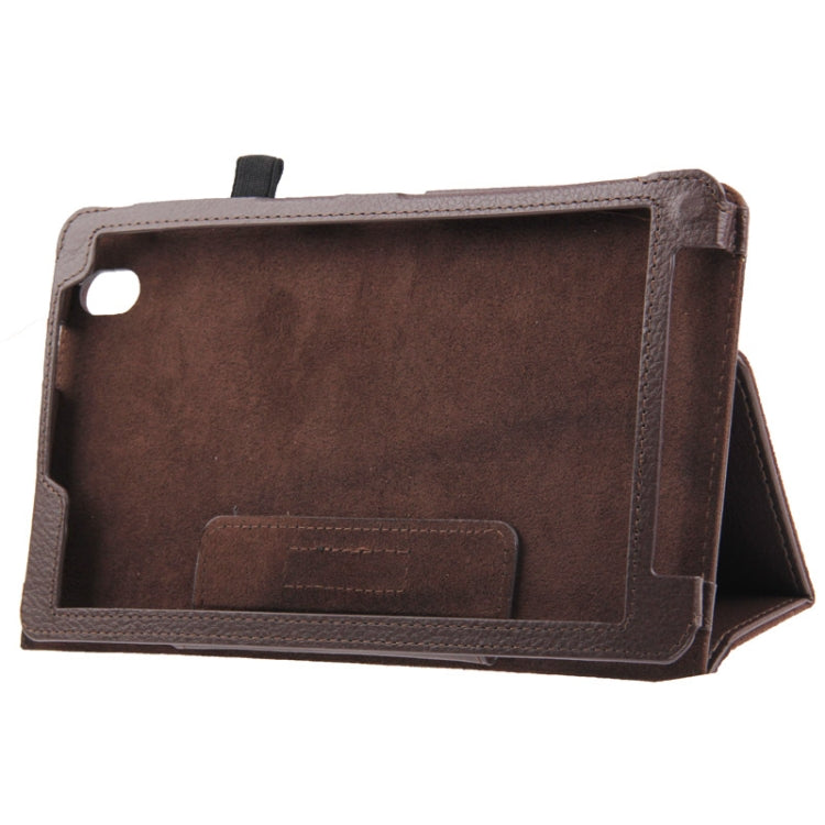 Litchi Texture Leather Case with Holder for Galaxy Tab Pro 8.4 / T320