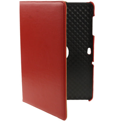360 Degree Rotatable Leather Case with Holder for Galaxy Tab 10.1 /
