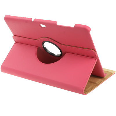 360 Degree Rotatable Leather Case with Holder for Galaxy Tab 10.1 /
