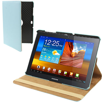 360 Degree Rotatable Leather Case with Holder for Galaxy Tab 10.1 /