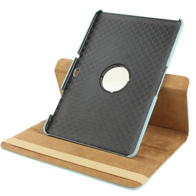 360 Degree Rotatable Leather Case with Holder for Galaxy Tab 10.1 /