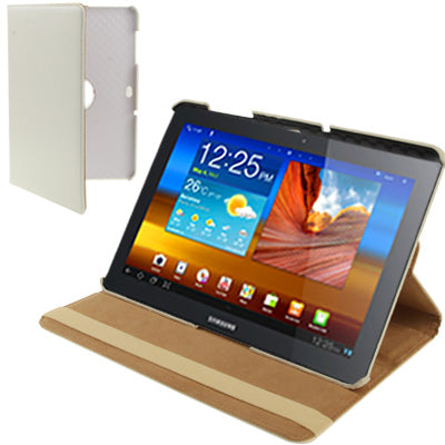360 Degree Rotatable Leather Case with Holder for Galaxy Tab 10.1 /