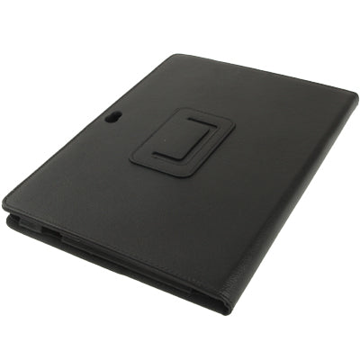 Photo Frame Leather Case For Galaxy Tab 10.1 / P7500 / P7510 / P5100(Black)