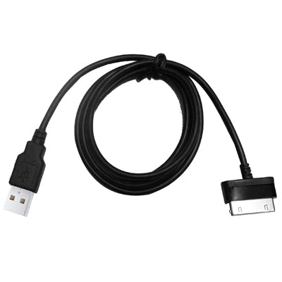 30 Pin to USB Data Sync Charging Cable, For Galaxy Tab P1000 / P3100 / P5100 / P6200 / P6800 / P7100 / P7300 / P7500 / N5100 / N8000(Black)