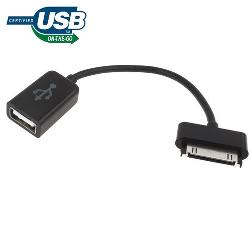 USB OTG Cable, For Galaxy Tab P3100 / P5100 / P6200 / P6800 / P7100 / P7300 / P7500 / N5100 / N8000