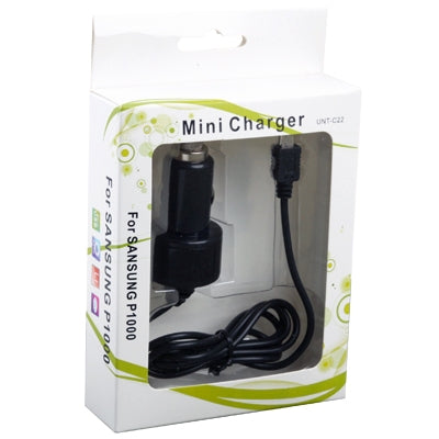 Car Charger for Galaxy Tab P1000 /P3100 /P5100 /P6200 /P6800 /P7100 /P7300 /P7500 /N5100 / N8000 (Black)