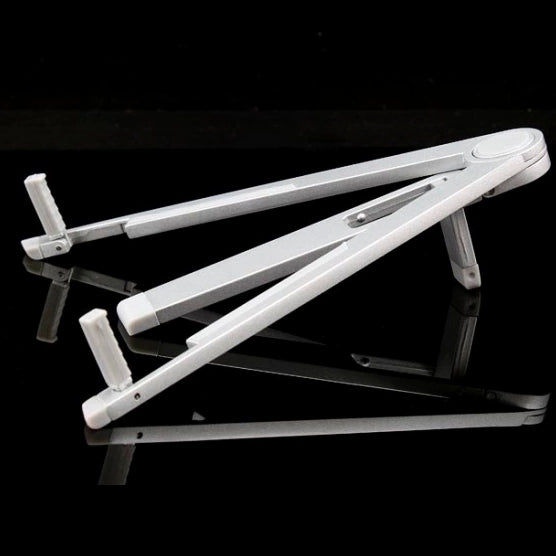 Universal Aluminum Desktop Adjustable Holder Stand, For iPad, iPhone, Galaxy, Huawei, Xiaomi, LG, HTC and Other Smart Phones(Silver)