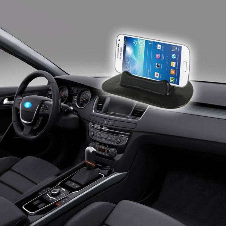 Soft Rubber Smart Stand, For iPhone, Galaxy, Huawei, Xiaomi, Lenovo, Sony, LG, HTC and Other Smartphones(Black)