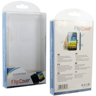 Blister Packing for Galaxy Note / i9220 Leather Pouch Case